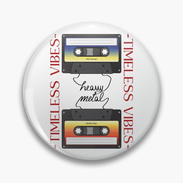 Item preview, Timeless Retro Vintage Metal Music Tape Cassette  designed and sold by ObsidianDaz.