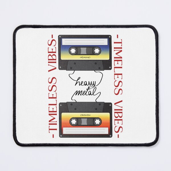 Item preview, Timeless Retro Vintage Metal Music Tape Cassette designed and sold by ObsidianDaz.