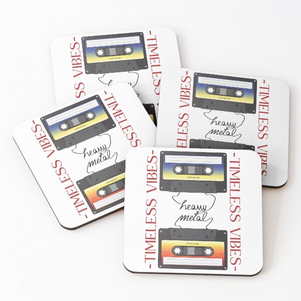 Item preview, Timeless Retro Vintage Metal Music Tape Cassette  designed and sold by ObsidianDaz.