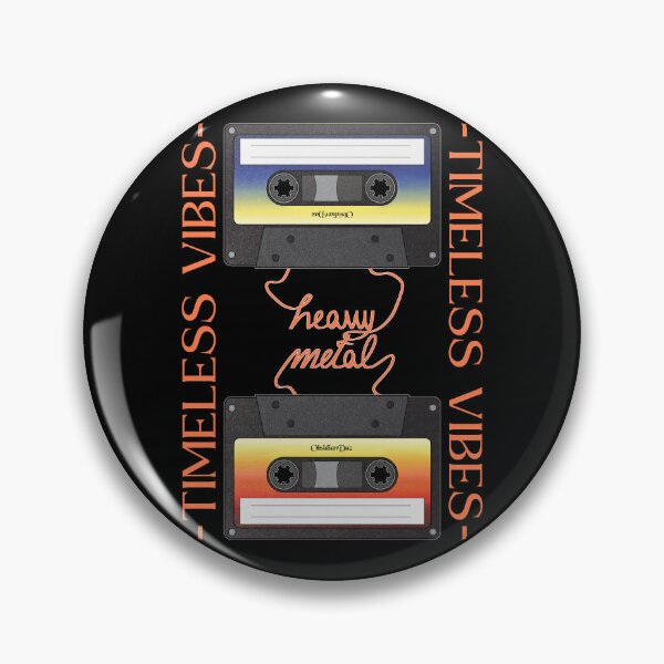 Item preview, Timeless Retro Vintage Metal Music Tape Cassette  designed and sold by ObsidianDaz.