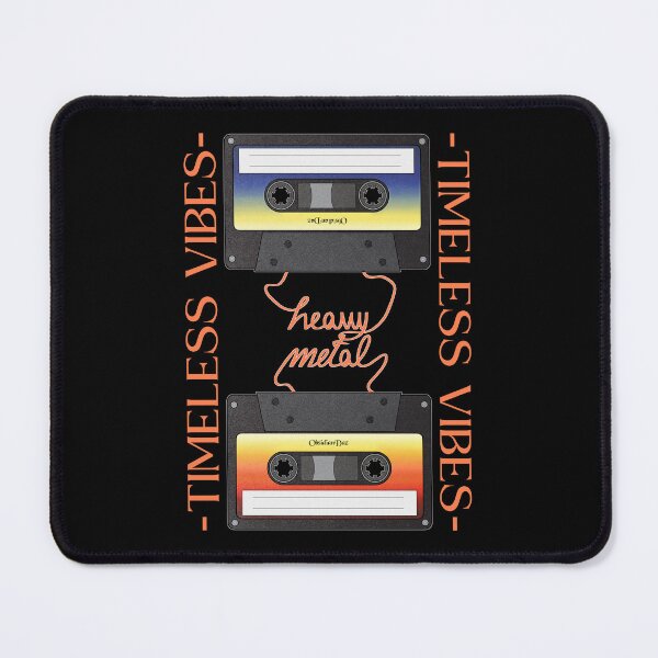 Item preview, Timeless Retro Vintage Metal Music Tape Cassette designed and sold by ObsidianDaz.