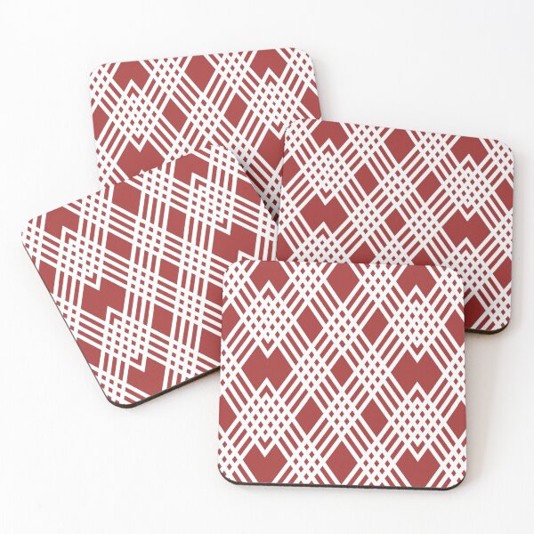 Item preview, Plum Diamond Checkered Pattern designed and sold by studioart.