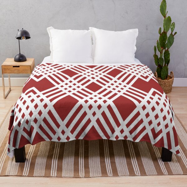 Item preview, Plum Diamond Checkered Pattern designed and sold by studioart.