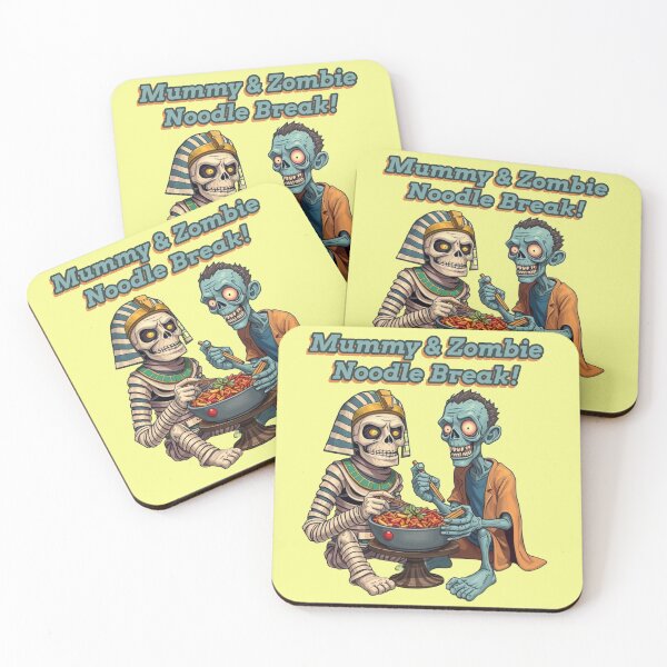 Item preview, Mummy and Zombie Noodle Break designed and sold by DesignPrePress.