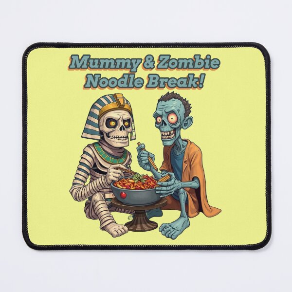 Item preview, Mummy and Zombie Noodle Break designed and sold by DesignPrePress.