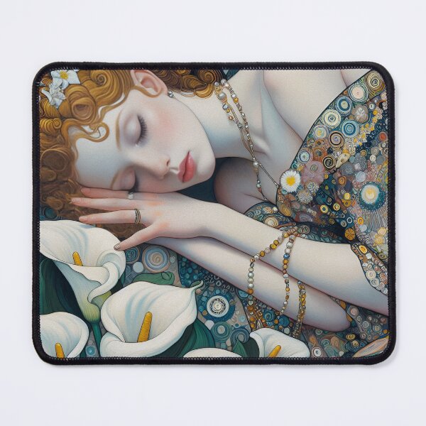 Item preview, The girl and the Calla flowers 6 designed and sold by aleksandr13.