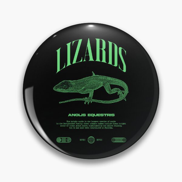 Item preview, Cuban Knight Anole Reptile Keeper Lizard designed and sold by JRRTs.