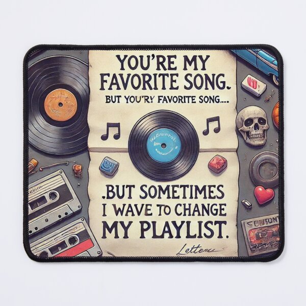 Item preview, You are my favorite song, but sometimes I wave to change my playlist designed and sold by Fazube.