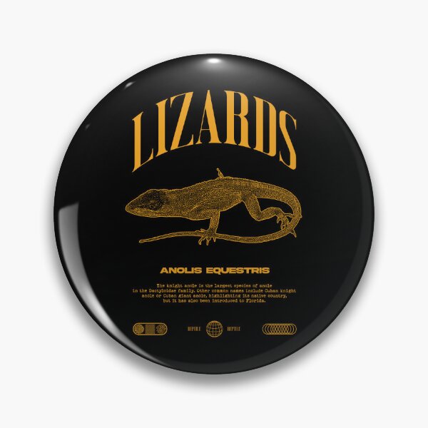 Item preview, Cuban Knight Anole Reptile Keeper Lizard designed and sold by JRRTs.