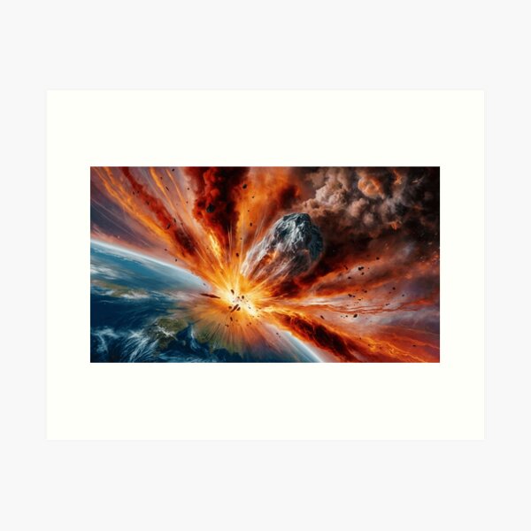 Item preview, ASTEROID IMPACT designed and sold by origingallery.