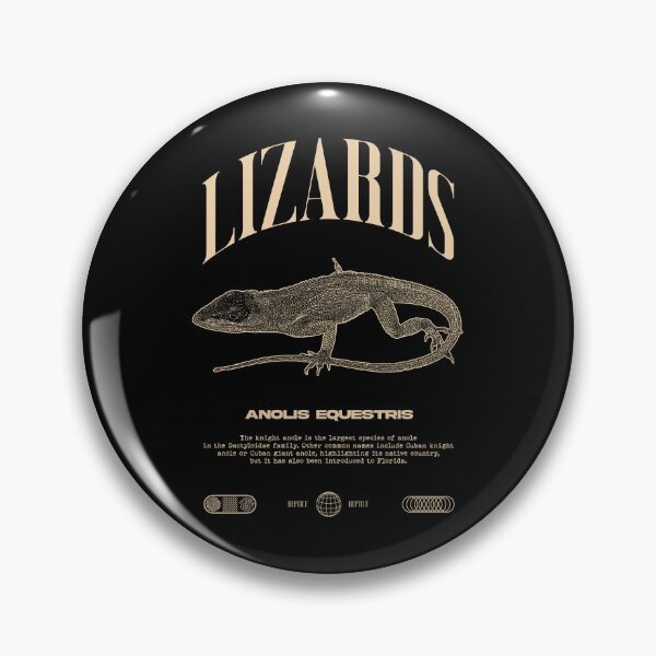 Item preview, Cuban Knight Anole Reptile Keeper Lizard designed and sold by JRRTs.