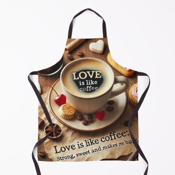 Artikelvorschau, Liebe ist wie Kaffee entworfen und verkauft von Fazube.