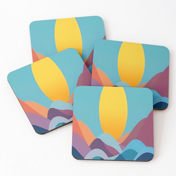 Item preview, Sunset Serenity: Waves and Golden Horizon designed and sold by artistspark.