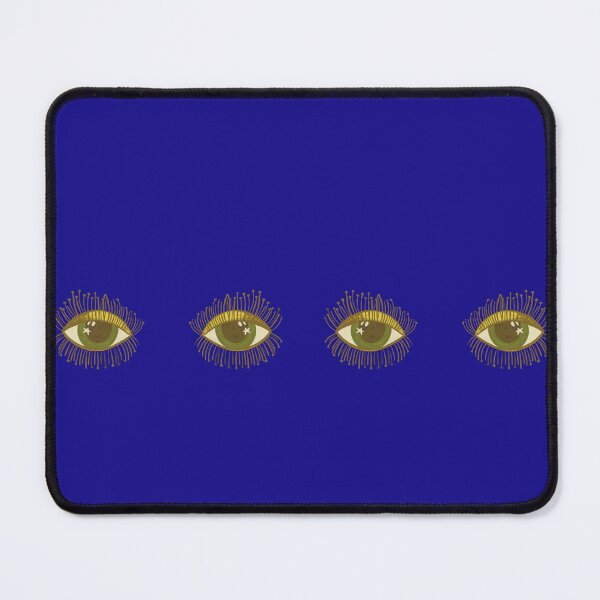 Item preview, evil eye Pattern for College Dorm Decor 90s illustrator Jemma Jamie SKidmore designed and sold by Jemma Jamie Skidmore.