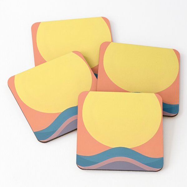Item preview, Golden Reflections: Ocean Waves at Dusk designed and sold by artistspark.