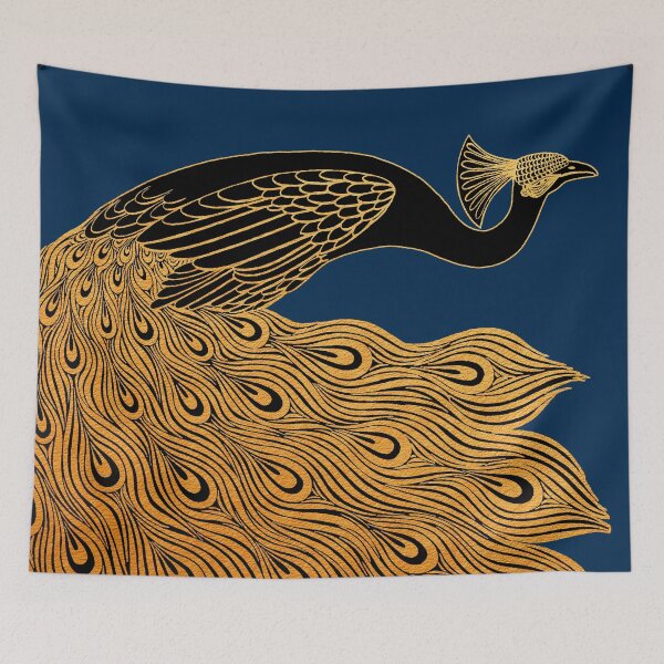 Item preview, Art Nouveau Peacock Will Bradley designed and sold by Pixelchicken.