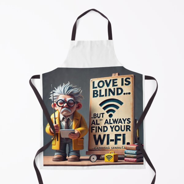 Item preview, Love is blind , but always find your wifi designed and sold by Fazube.