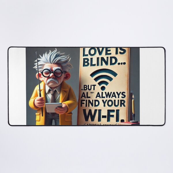 Item preview, Love is blind , but always find your wifi designed and sold by Fazube.