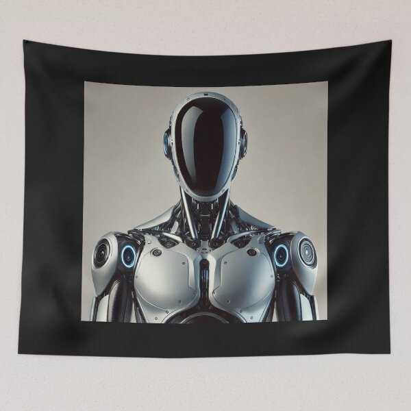 Item preview, tesla bot designed and sold by TEEJAMBOREE.