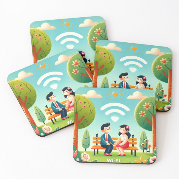 Item preview, Love in tune like wifi designed and sold by Fazube.