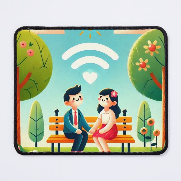 Item preview, Love in tune like wifi designed and sold by Fazube.