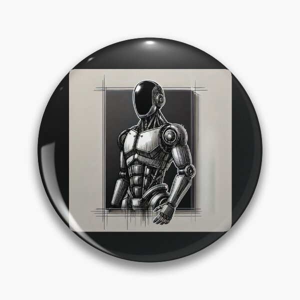 Item preview, tesla bot designed and sold by TEEJAMBOREE.