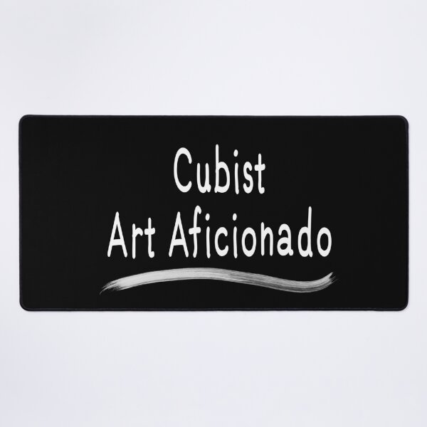 Item preview, Cubist Art Aficionado (White Text) designed and sold by Virtual Pathfinder.