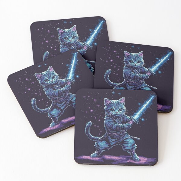 Item preview, Cosmic Cat Knight designed and sold by Kaos-Bit.