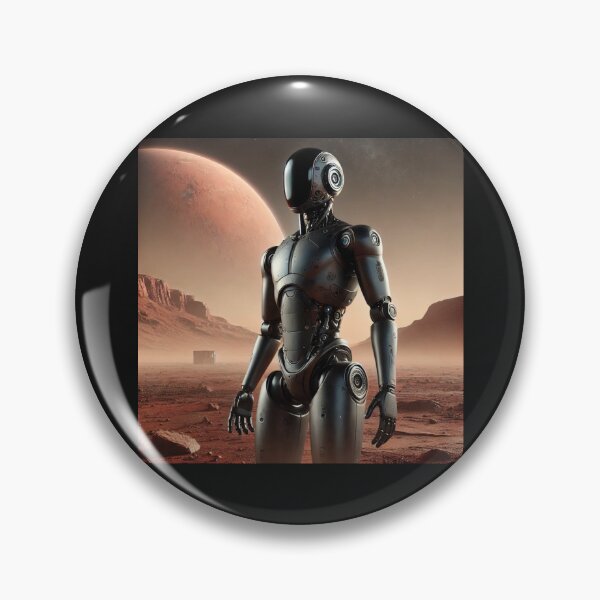 Item preview, tesla bot designed and sold by TEEJAMBOREE.