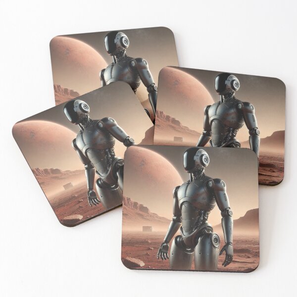 Item preview, tesla bot designed and sold by TEEJAMBOREE.