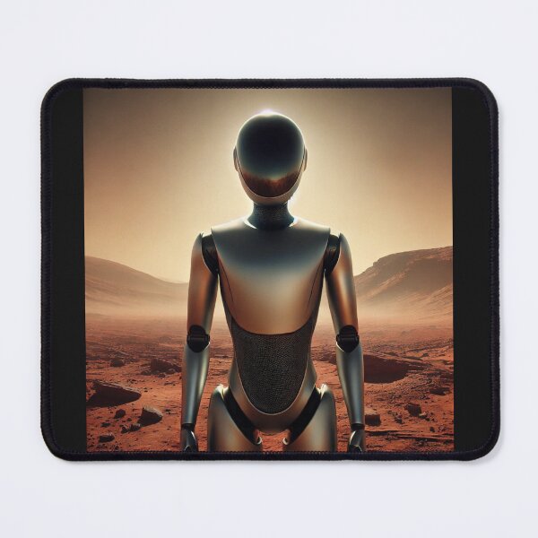 Item preview, tesla bot designed and sold by TEEJAMBOREE.