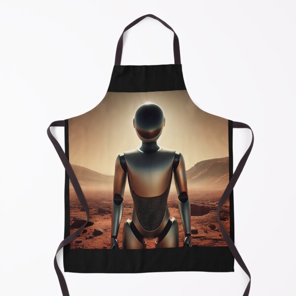 Item preview, tesla bot designed and sold by TEEJAMBOREE.