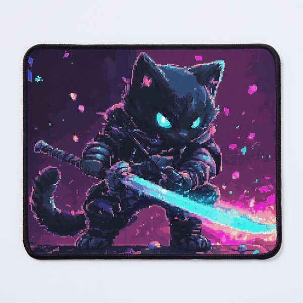 Item preview, Pixel Cat Ninja designed and sold by Kaos-Bit.