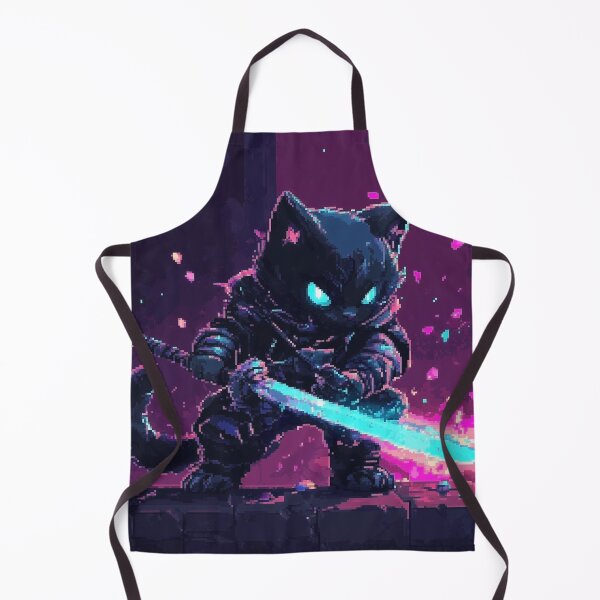 Item preview, Pixel Cat Ninja designed and sold by Kaos-Bit.