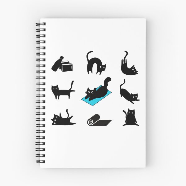 Item preview, Yoga Cats – Playful Cat Poses Design designed and sold by TheBeeKindSpace.