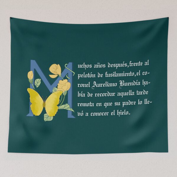 Item preview, Many Years Later, Spanish Version, One Hundred Years Of Solitude designed and sold by Julio Benitez.