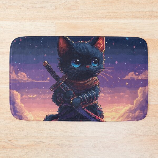 Item preview, Pixel Kitten Ninja designed and sold by Kaos-Bit.