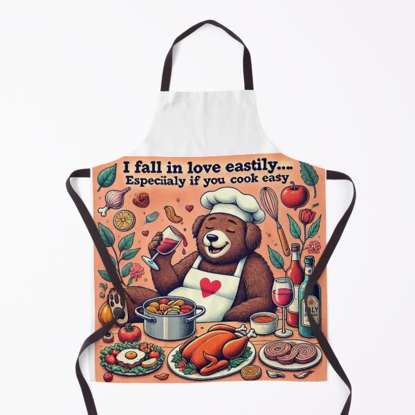 Item preview, I fall in love, especially if you cook well. designed and sold by Fazube.