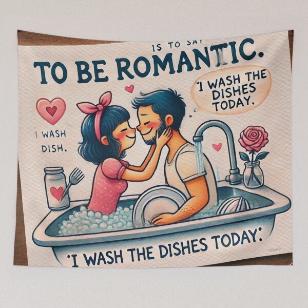 Item preview, I wash the dishes today designed and sold by Fazube.