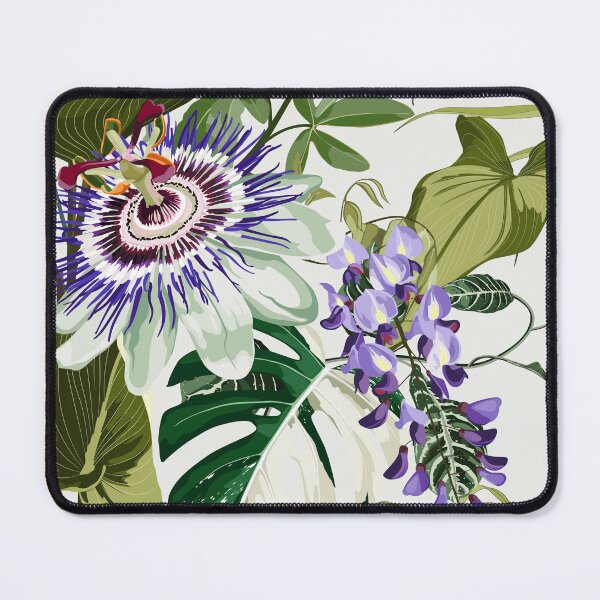 Item preview, Passiflora, wisteria and tropical leaves. designed and sold by MatyKotiv.