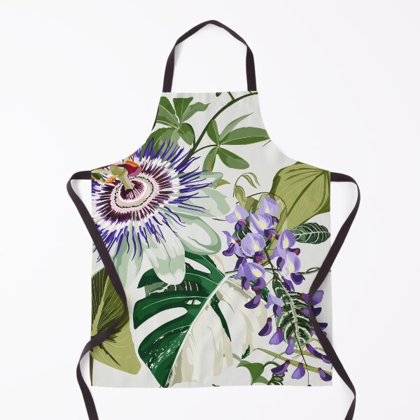 Item preview, Passiflora, wisteria and tropical leaves. designed and sold by MatyKotiv.