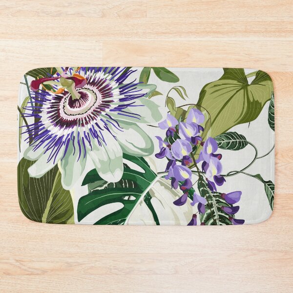 Item preview, Passiflora, wisteria and tropical leaves. designed and sold by MatyKotiv.
