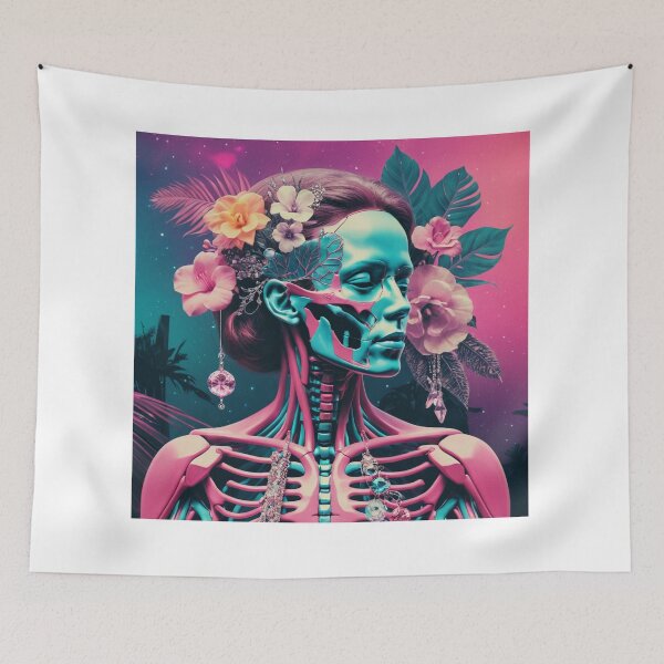 Item preview, Decorte | beauty in x-ray vision with flowers designed and sold by meow4marrow.