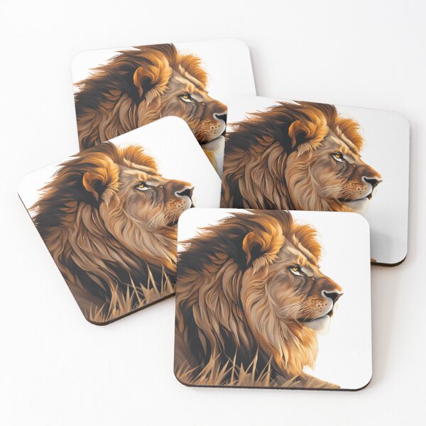 Item preview, Majestic Lion - Spirit of the Wild, wild, funny, gifts, lion,  designed and sold by Ewelina  Niemiec.