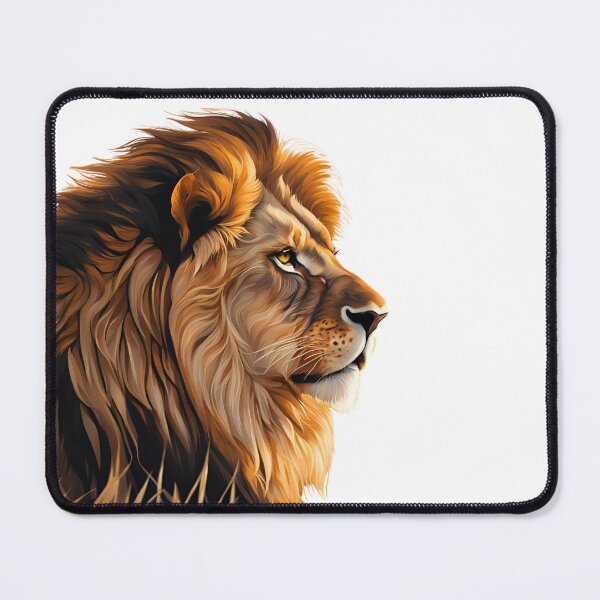 Item preview, Majestic Lion - Spirit of the Wild, wild, funny, gifts, lion, designed and sold by Ewelina Niemiec.