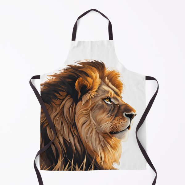 Item preview, Majestic Lion - Spirit of the Wild, wild, funny, gifts, lion, designed and sold by Ewelina Niemiec.