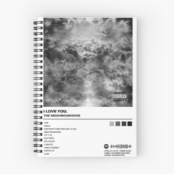 Item preview, The Neighbourhood "I Love You." Album Cover Art designed and sold by EPcreates.