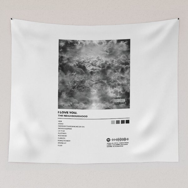 Item preview, The Neighbourhood "I Love You." Album Cover Art designed and sold by EPcreates.
