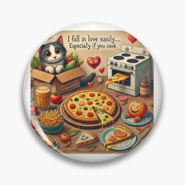 Item preview, If you cook! I fall in love designed and sold by Fazube.