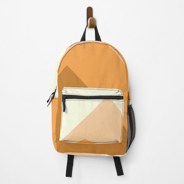 Artikelvorschau, Abstrakte orange geometrische Berge entworfen und verkauft von AbstractIdeas.